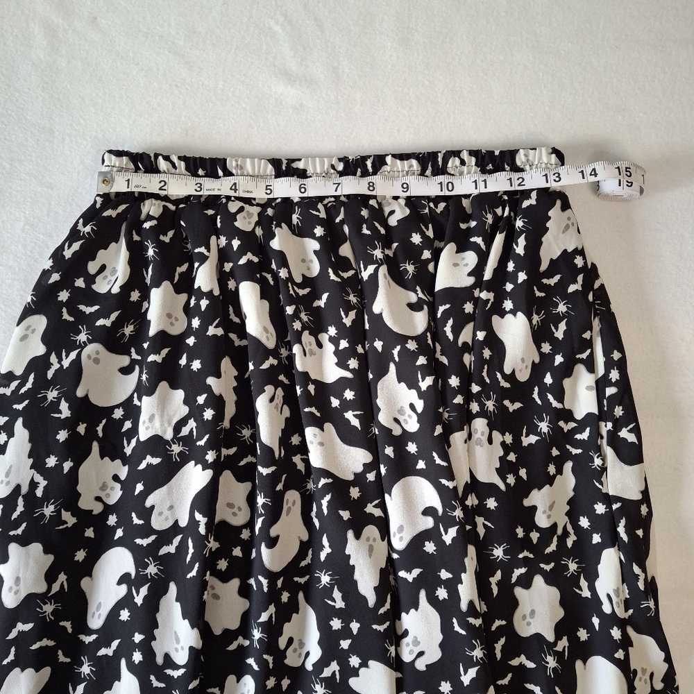 Modcloth Halloween Ghost Skirt Sz M - Picture 9 of 10